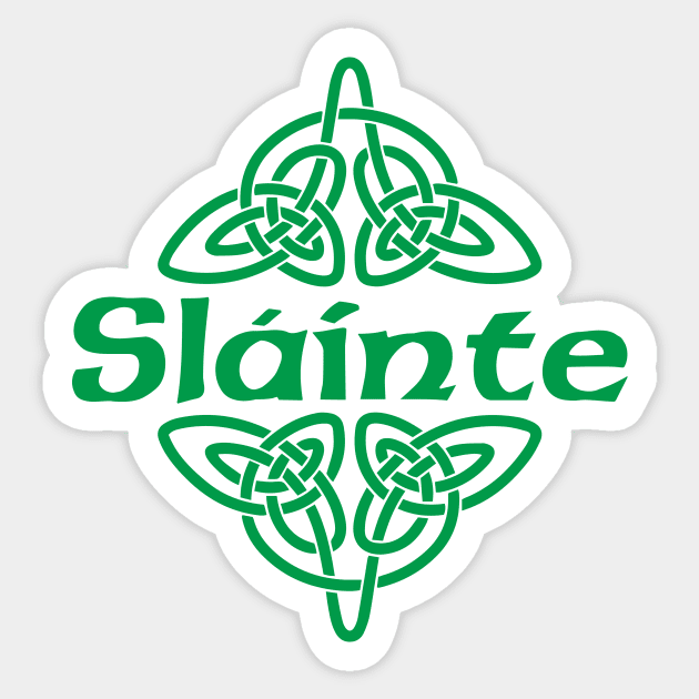 Slainte! Sticker by Miranda Nelson